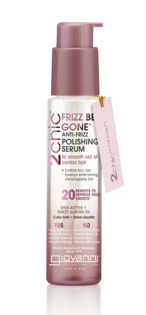 2chic Frizz Be Gone Polishing Serum with Shea Butter & Sweet Almond Oil