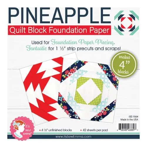 4" Pineapple Foundation Paper Tablet