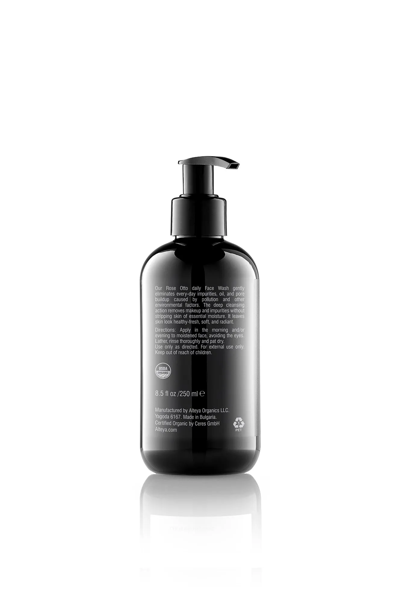 Alteya Organics Rose Otto Face Wash Bio Damascena 250ml