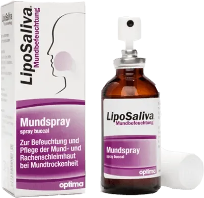 aphthous ulcers, LIPOSALIVA mouth moistening spray