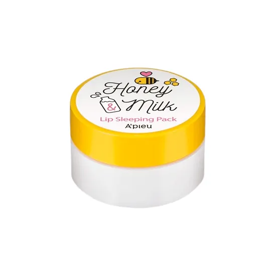 A'PIEU Honey & Milk Lip Sleeping Pack 6.7g*3ea