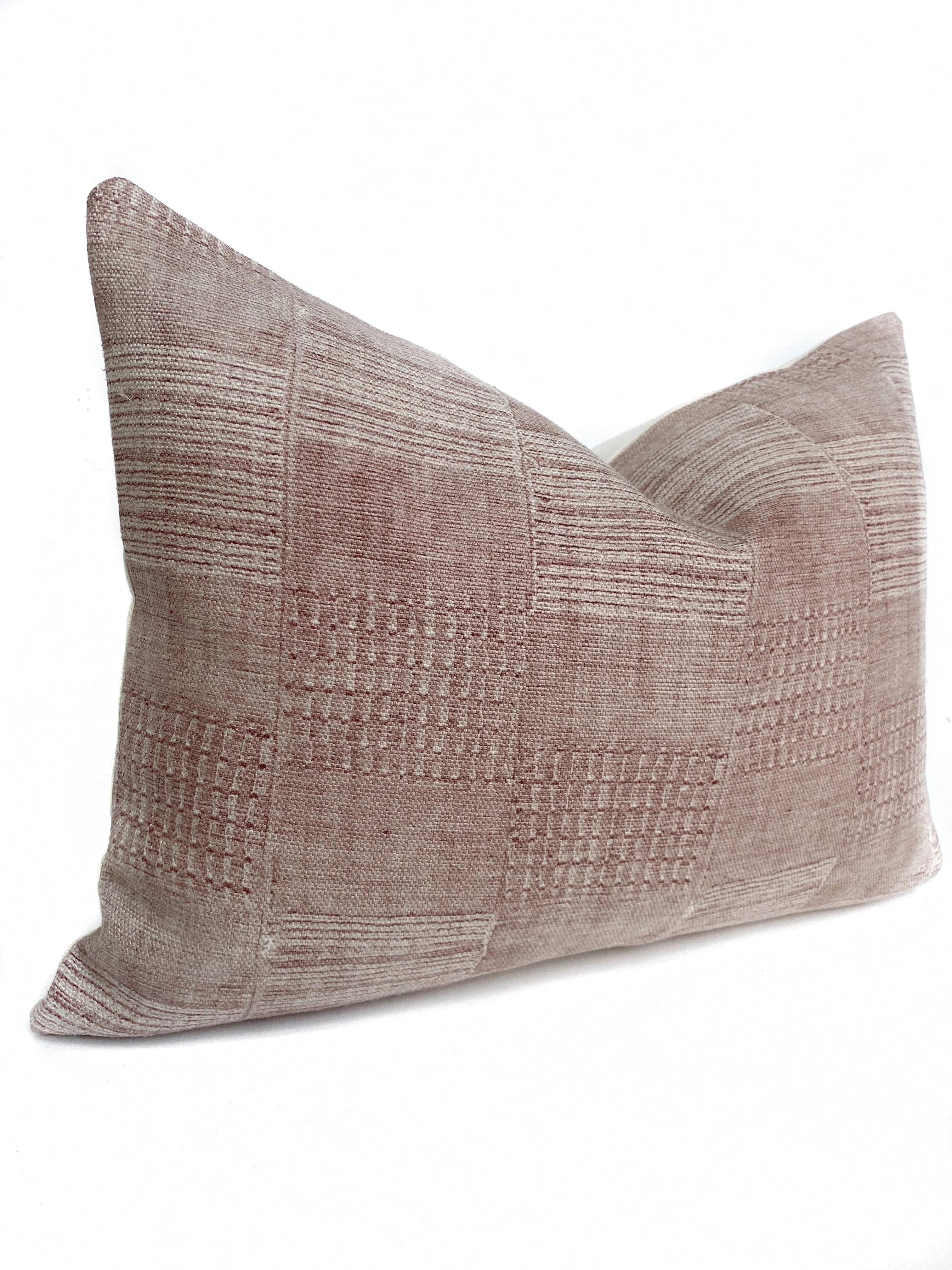Astor Designer Pillow Cover | Blush