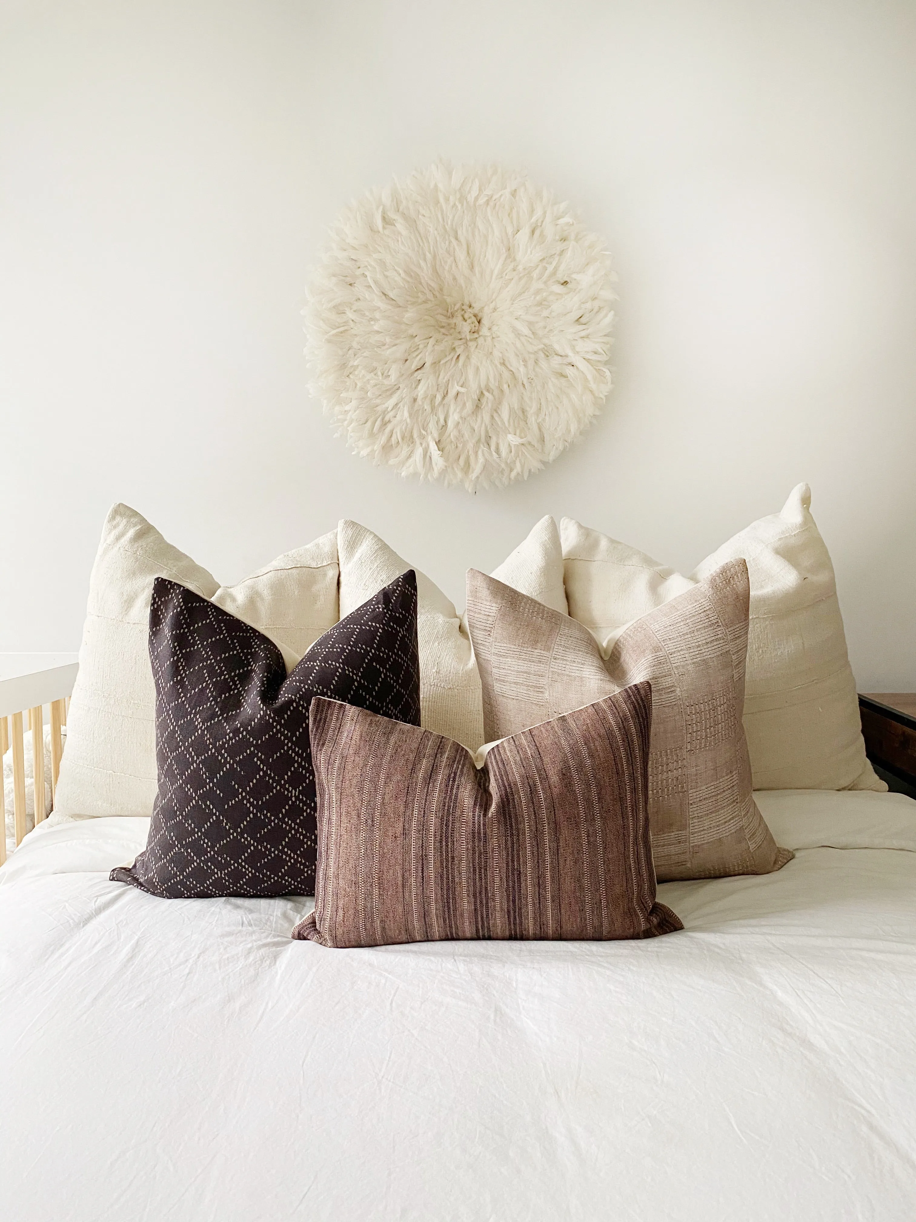 Astor Designer Pillow Cover | Blush