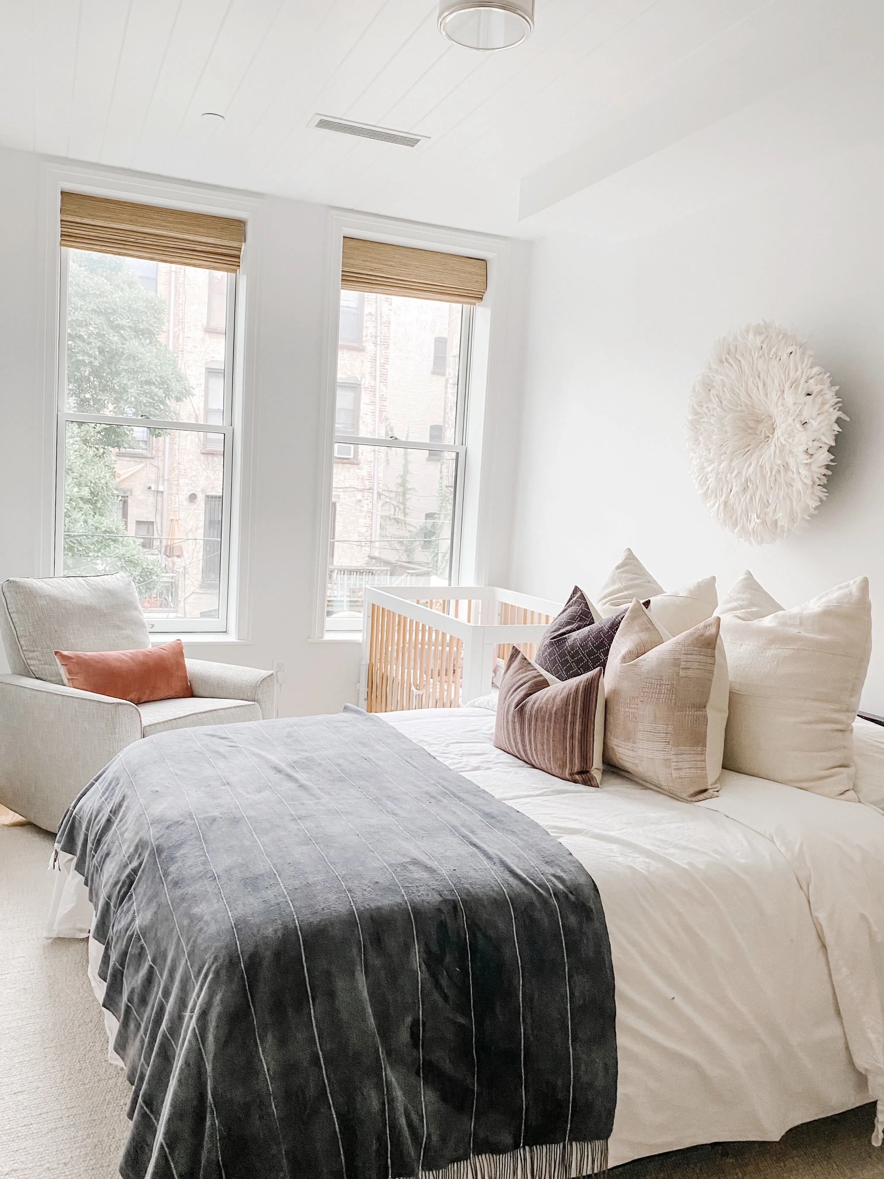 Astor Designer Pillow Cover | Blush