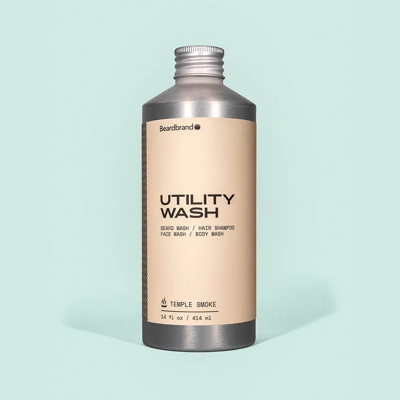 Beardbrand - Utility Wash, Temple Smoke, 414ml