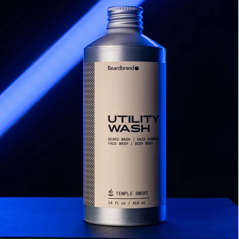 Beardbrand - Utility Wash, Temple Smoke, 414ml