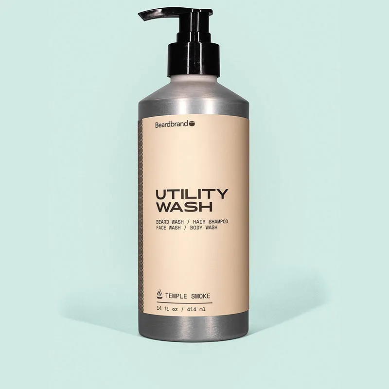 Beardbrand - Utility Wash, Temple Smoke, 414ml