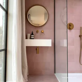 Blush Square Tile