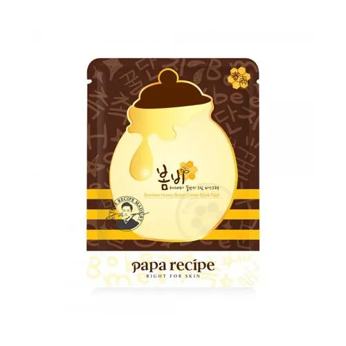 Bombee Honey Butter Cream Mask Pack - 1 Box of 5 Sheets