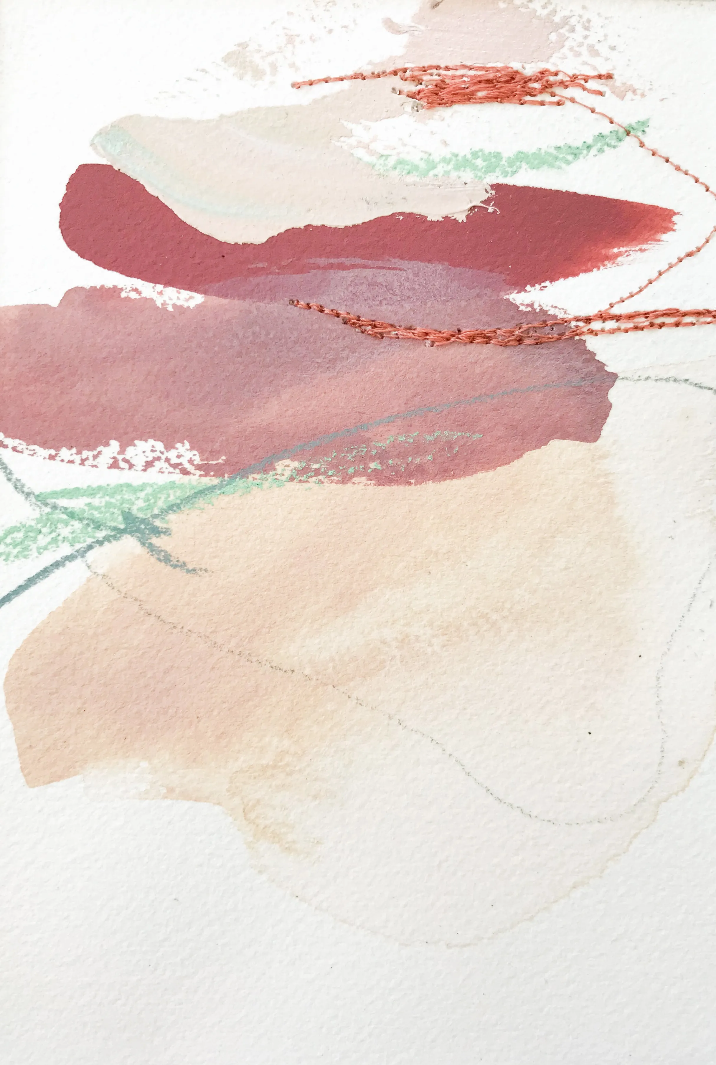 Color Study in Blush and Peach