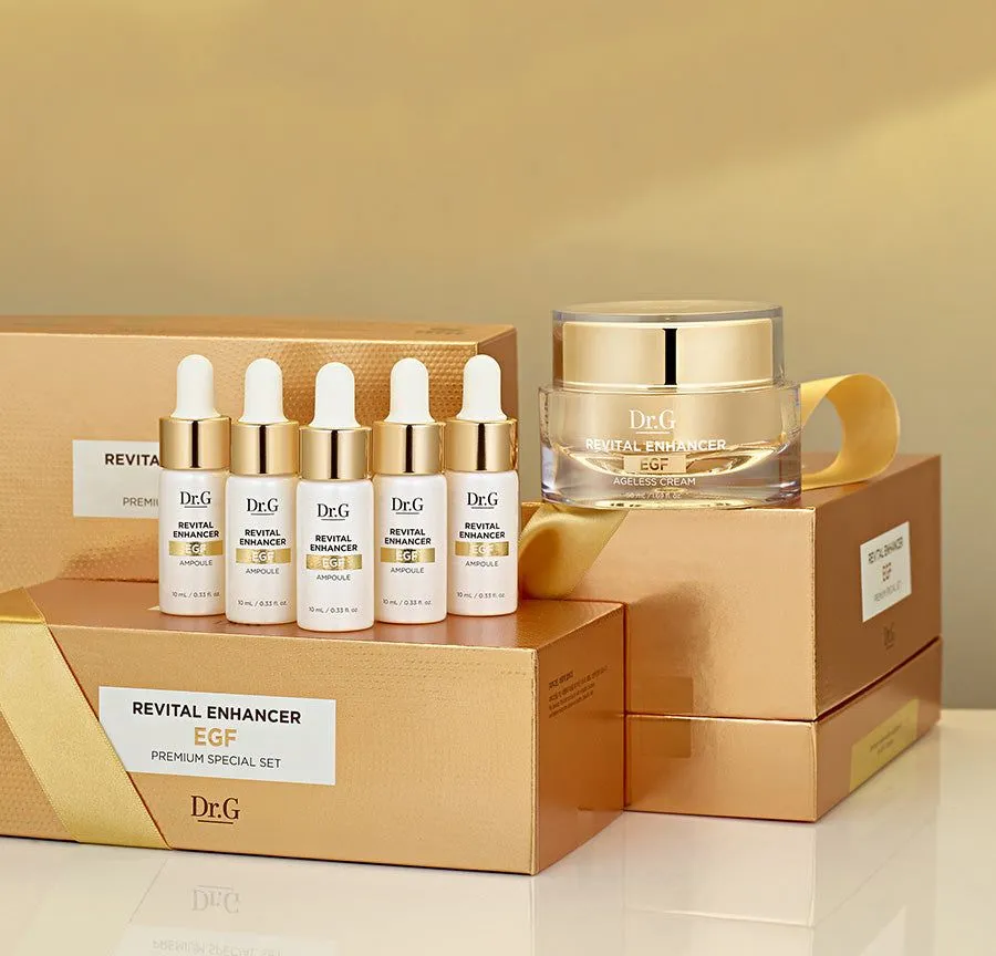 Dr.G Revital Enhancer Premium Special Set (Ampoule 10mlX5   Cream 50ml)