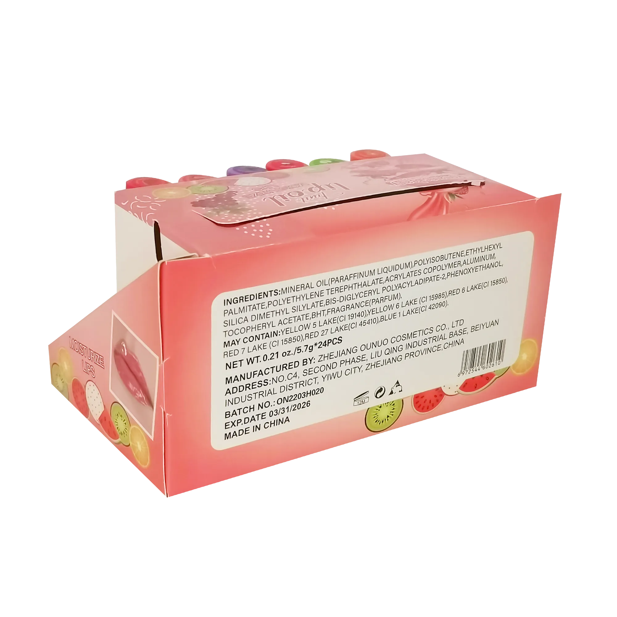 Fruit Roller Lip oil (6 Flavors)