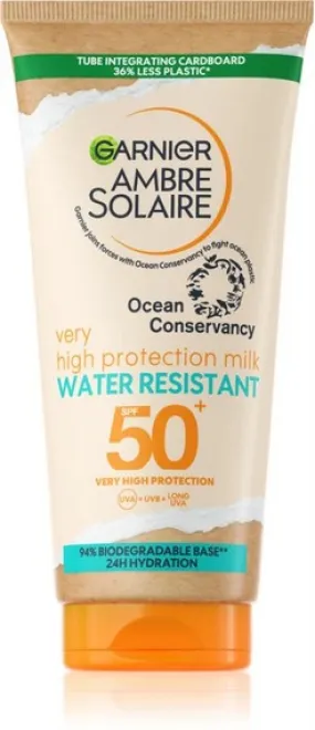 Garnier Ambre Solaire High Protection Water Resistant Lotion SPF50  175ml