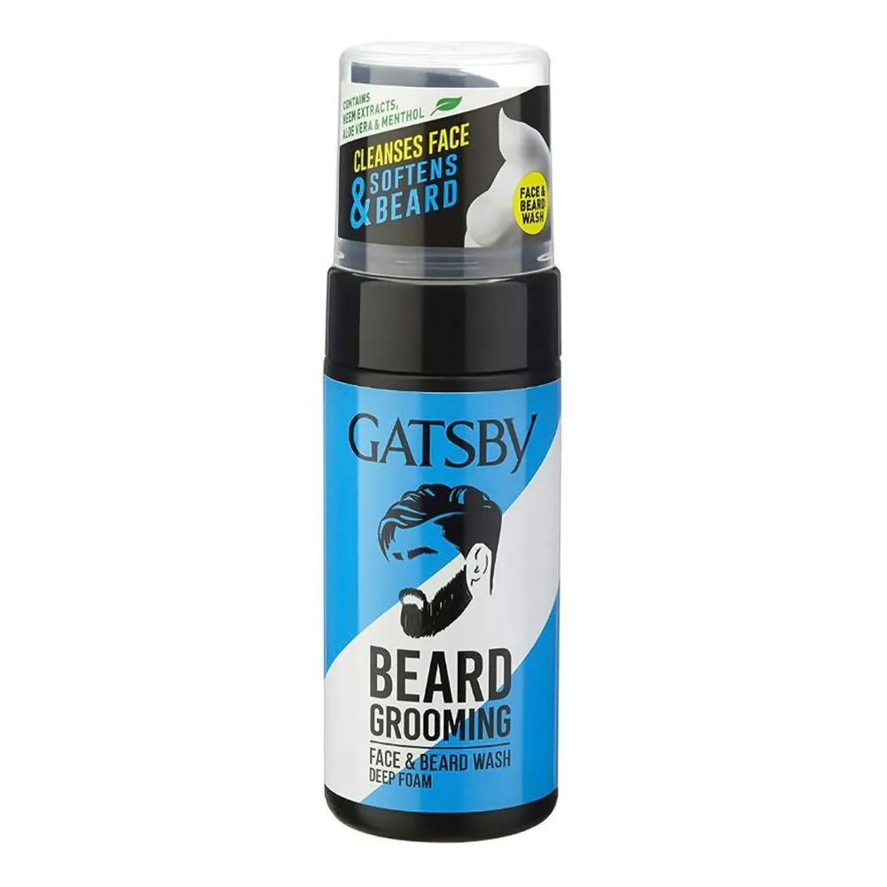 GATSBY BEARD GROOMING FACE & BEARD WASH 110ML