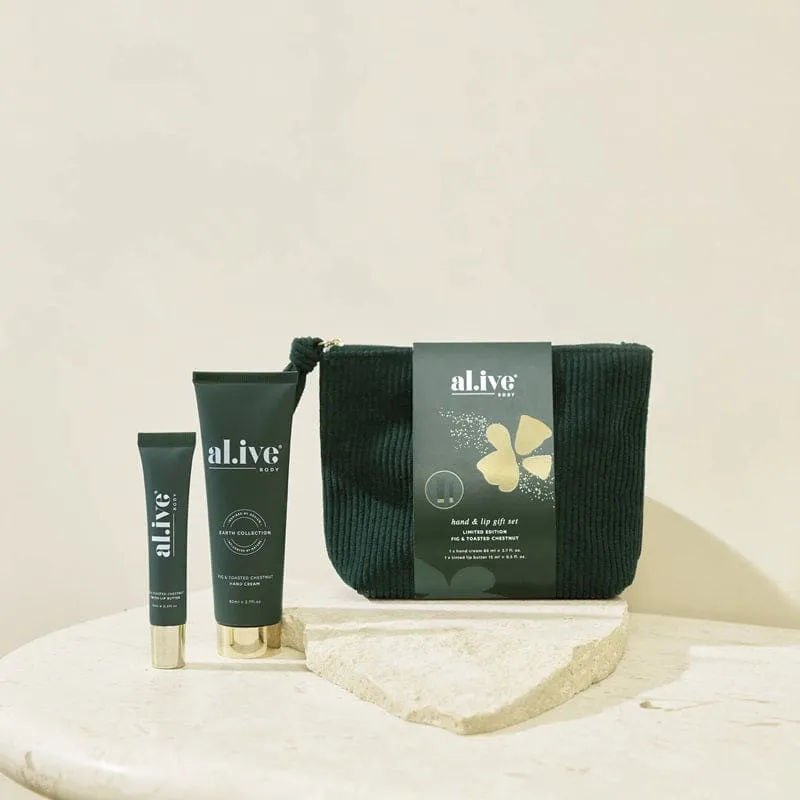 Hand & Lip Gift Set | Fig & Toasted Chestnut