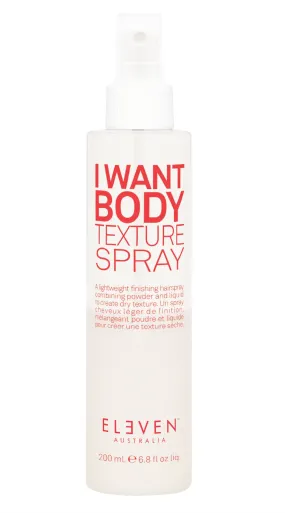 I Want Body Texture Spray