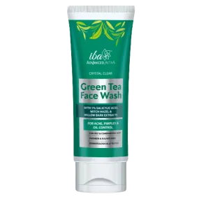 Iba Advanced Activs Crystal Clear Green Tea Face Wash