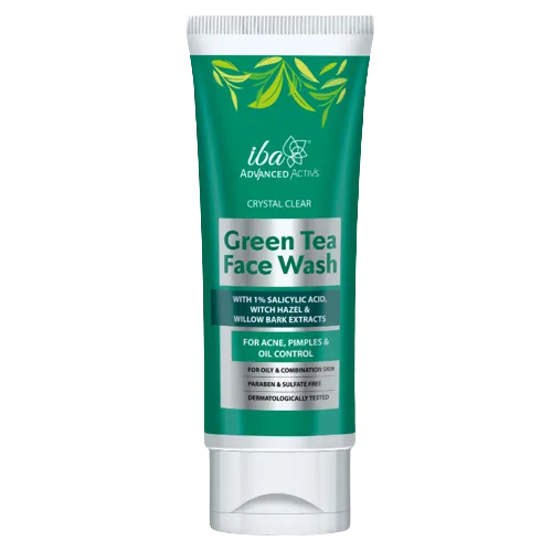 Iba Advanced Activs Crystal Clear Green Tea Face Wash