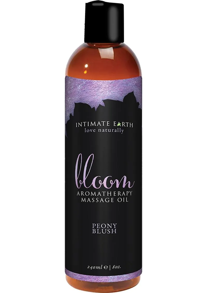 Intimate Earth Bloom Aromatherapy Massage Oil Peony Blush
