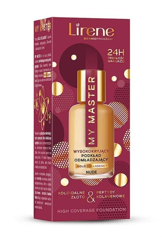 LIRENE MY MASTER High-coverage NUDE mattifying foundation