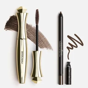 Natural Chocolate Brown Secret Weapon 24hr Tubing Mascara   Liner Duo