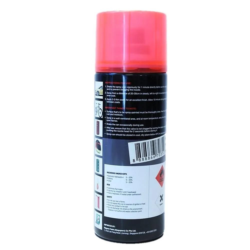 Nippon Pylox Spray Paint 601 Fluorescent Orange 400Cc