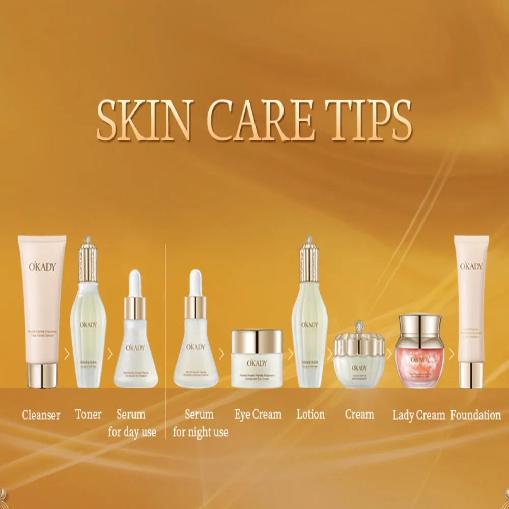OKADY - Retinol Dipeptide Imparts Coagulability Skin Care Set