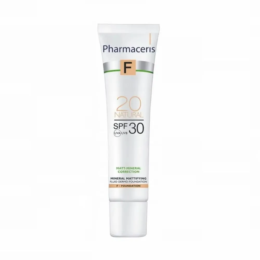 PHARMACERIS F Mattifying Fluid SPF30 30ml (20 Natural)