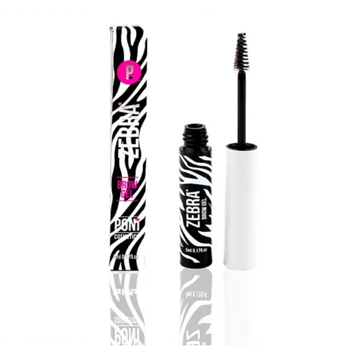 Poni Cosmetics - Zebra Clear Brow Gel