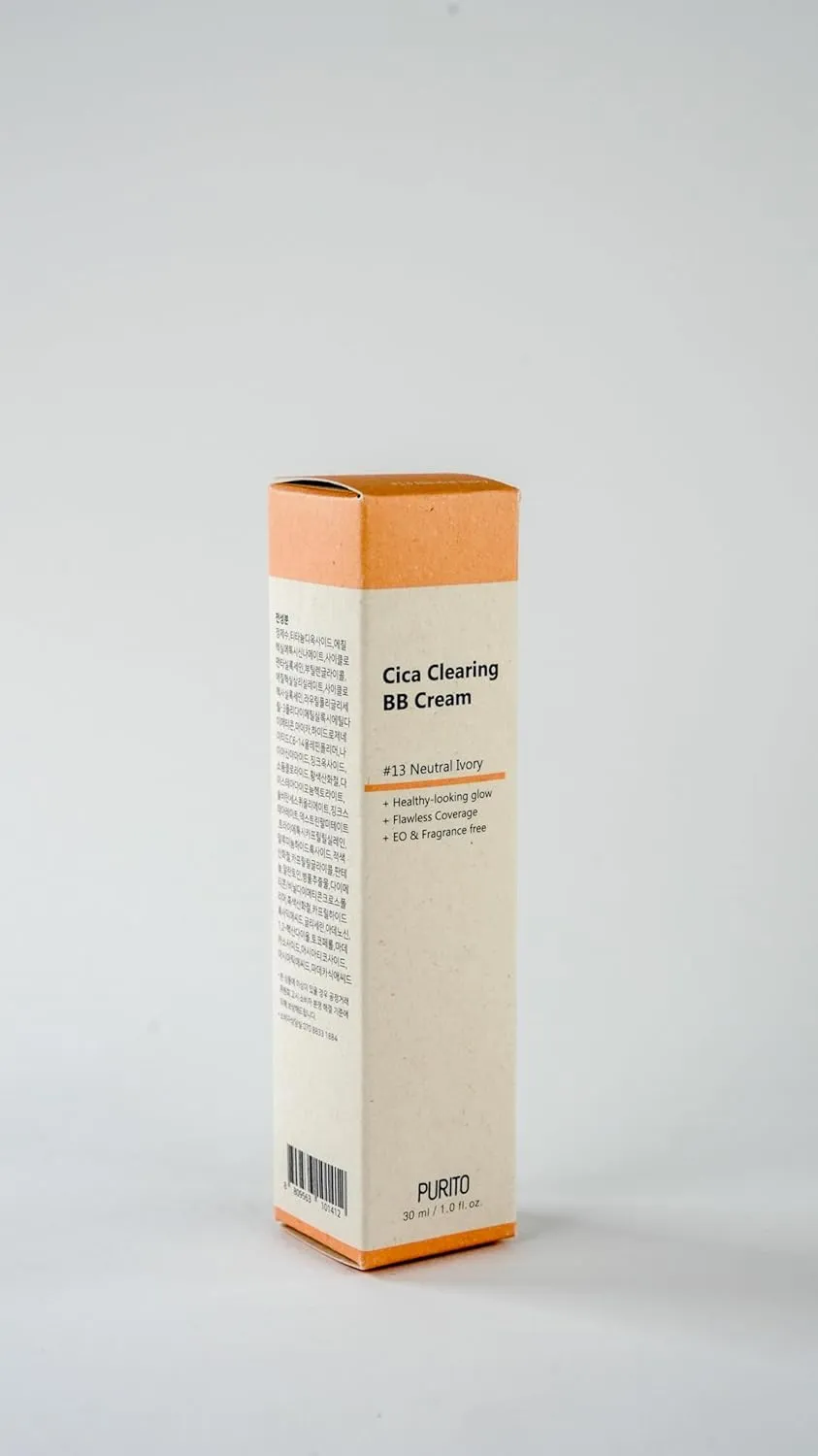 PURITO Cica Clearing BB Cream #13 Neutral Ivory 30 mL