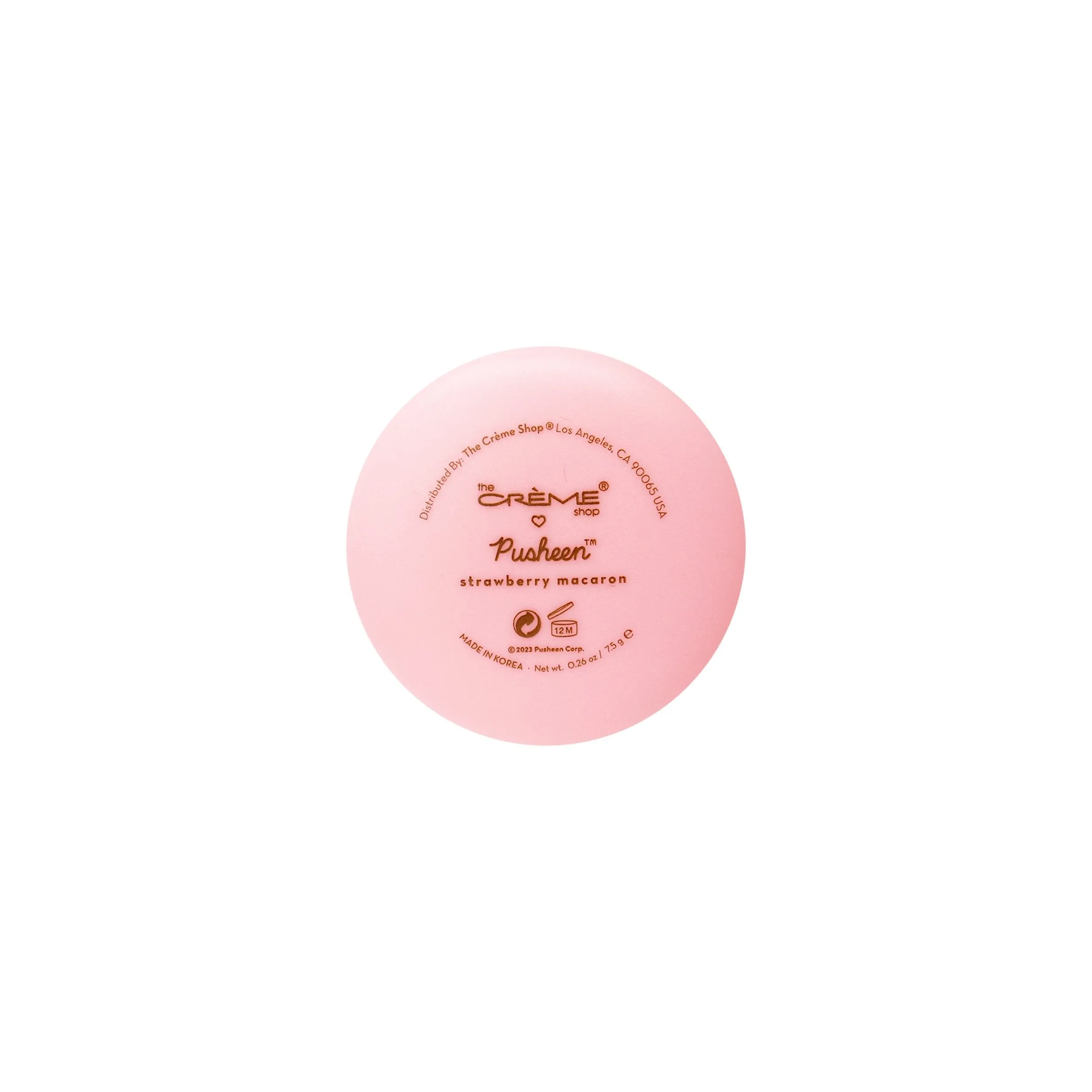 Pusheen Strawberry Dream Moisture Remedy Macaron Lip Balm