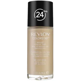 REVLON - ColorStay Makeup for Combination/Oily Skin 180 Sand Beige - 1 fl. oz. (30 ml)