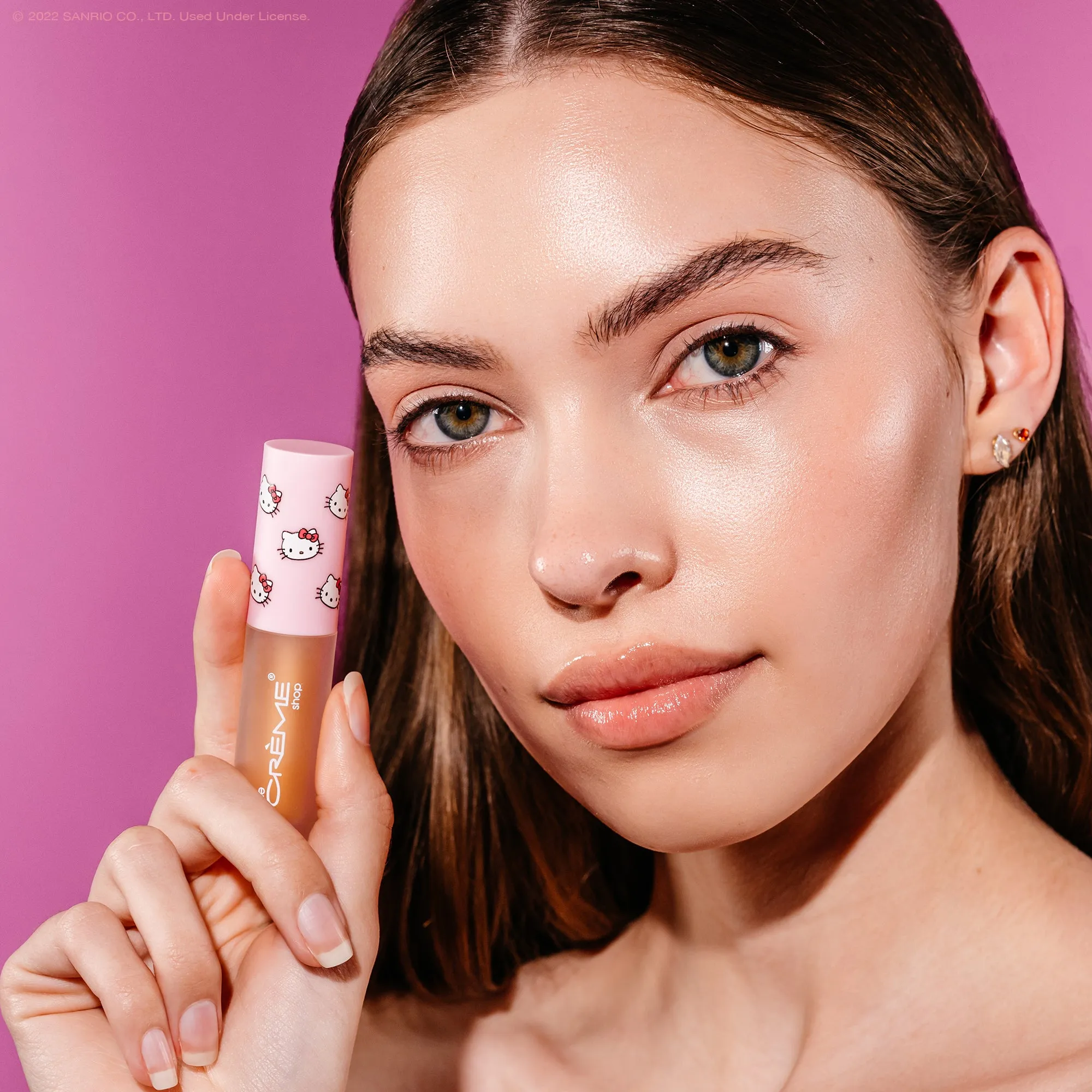 The Crème Shop x Hello Kitty Kawaii Kiss Moisturizing Lip Oil - Vanilla Mint Flavored