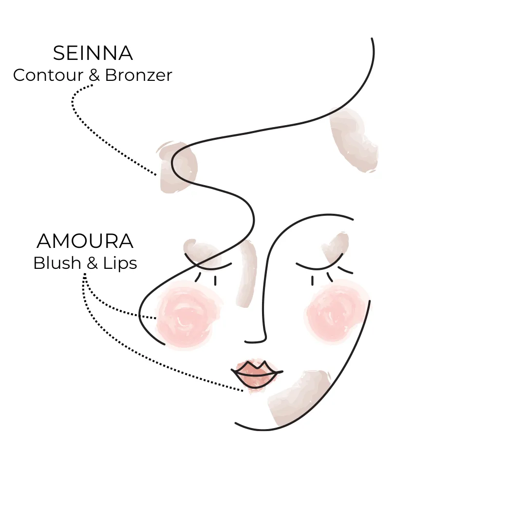 Wonder Femme Color Duo Makeup